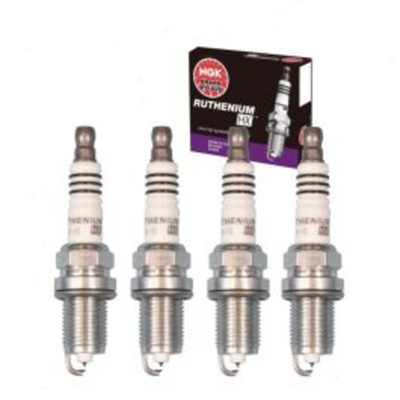 4 pc NGK Ruthenium HX Spark Plugs for 1997-2005 Dodge Neon 2.0L L4