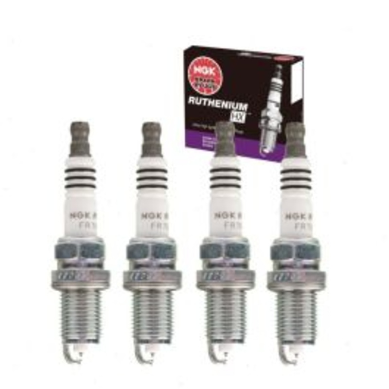 4 pc NGK Ruthenium HX Spark Plugs for 1998-1999 Chevrolet Prizm 1.8L L4
