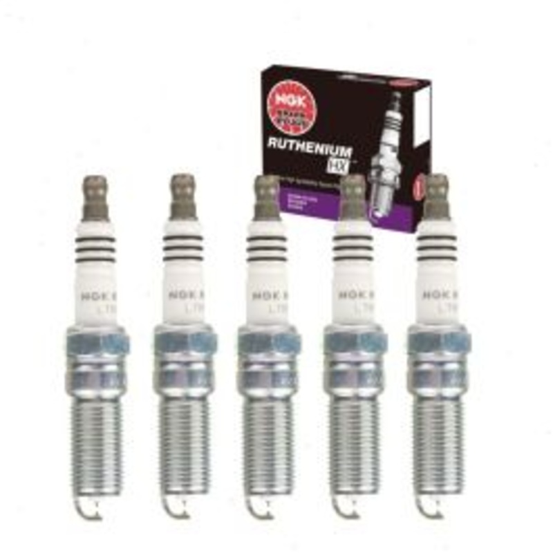 5 pc NGK Ruthenium HX Spark Plugs for 2004-2012 GMC Canyon 3.5L 3.7L L5