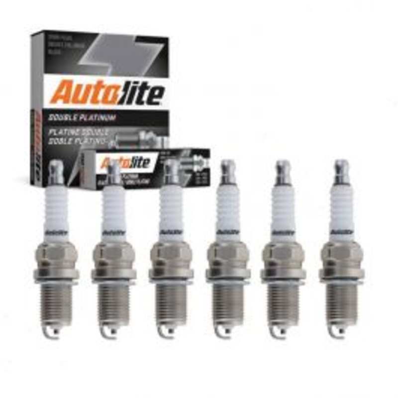 6 pc Autolite Double Platinum Spark Plug for 2003 Kia Sorento