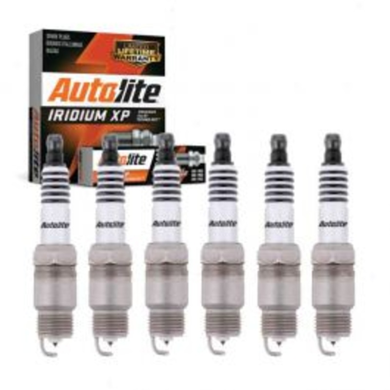 6 pc Autolite Iridium XP Spark Plug for 1980-1982 Cadillac DeVille 4.1L V6