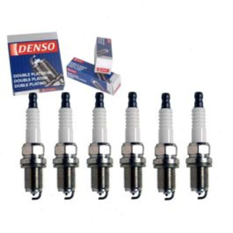 6 pc DENSO Double Platinum Spark Plugs for 1999-2002 Nissan Quest 3.3L V6