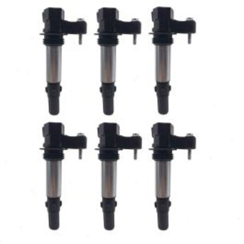 6 pc Hitachi Ignition Coils for 2009 Buick Enclave 3.6L V6