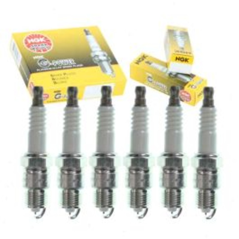 6 pc NGK G-Power Spark Plugs for 1971 Chevrolet C20 Suburban 4.1L L6