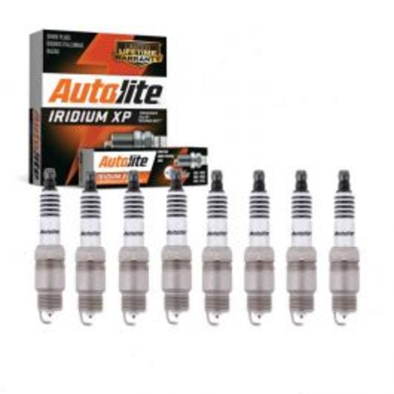 8 pc Autolite Iridium XP Spark Plug for 1987-1988 GMC V2500 Suburban 5.7L V8