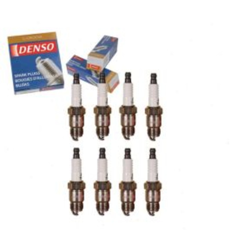 8 pc DENSO Standard U-Groove Spark Plugs for 1976-1985 Chevrolet Impala 4.4L 5.0L 5.7L 7.4L V8