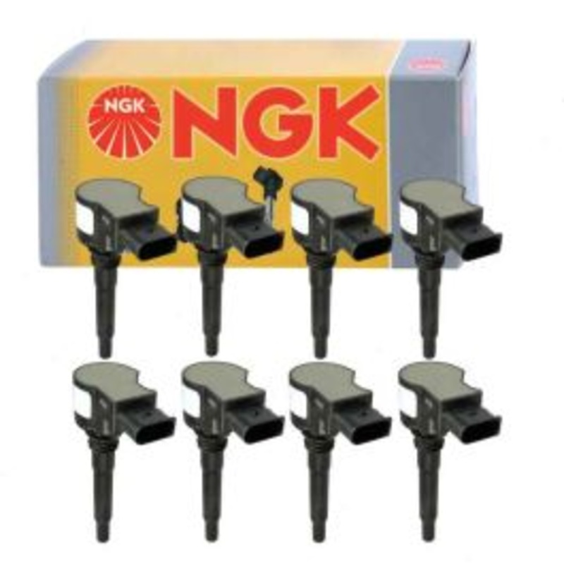 8 pc NGK Ignition Coils for 2007-2013 Mercedes-Benz E63 AMG 5.5L 6.3L V8