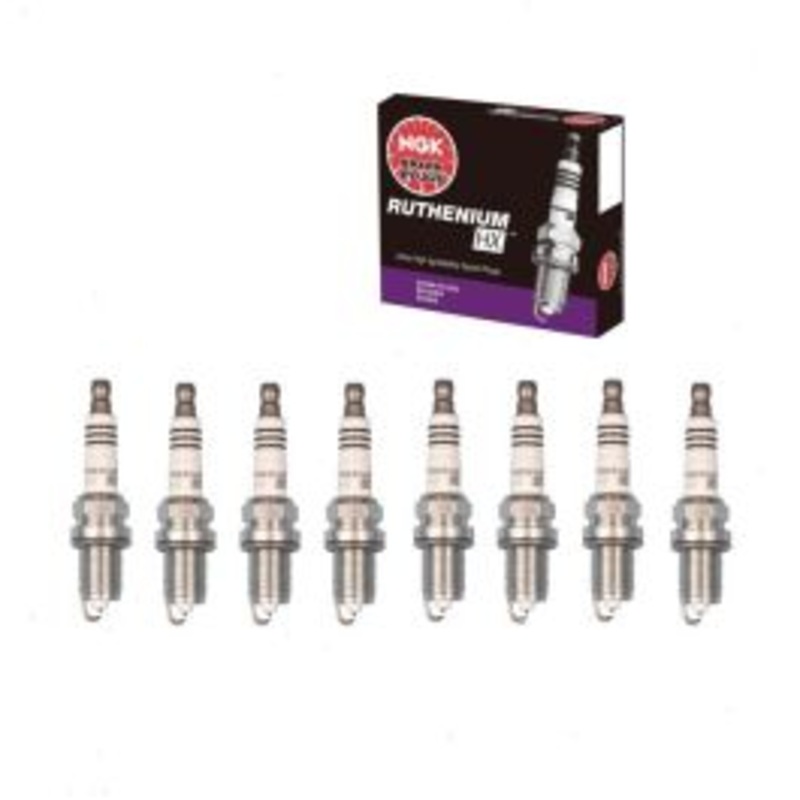 8 pc NGK Ruthenium HX Spark Plugs for 1998-2003 Jaguar XJR 4.0L V8