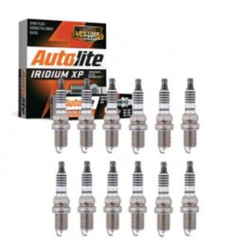 12 pc Autolite Iridium XP Spark Plug for 2006-2008 Maybach 62 5.5L 6.0L V12