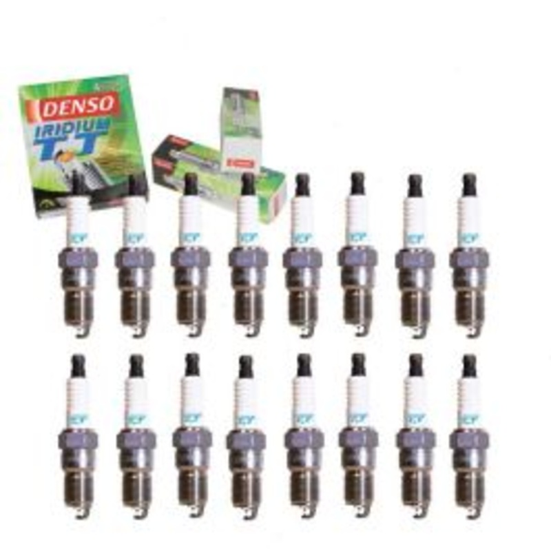 16 pc DENSO Iridium TT Spark Plugs for 2004-2008 Dodge Durango 5.7L V8