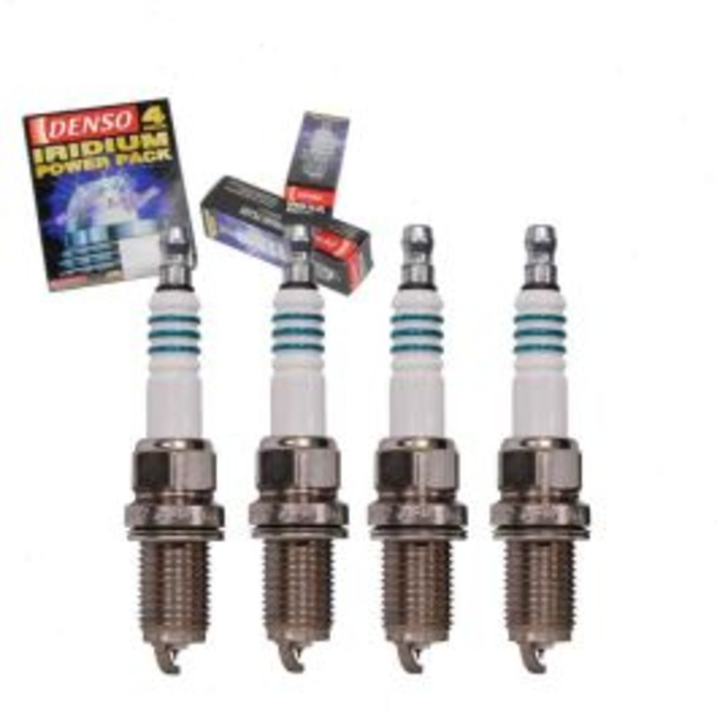 4 pc DENSO Iridium Power Spark Plugs for 1993-1998 Saturn SW1 1.9L L4