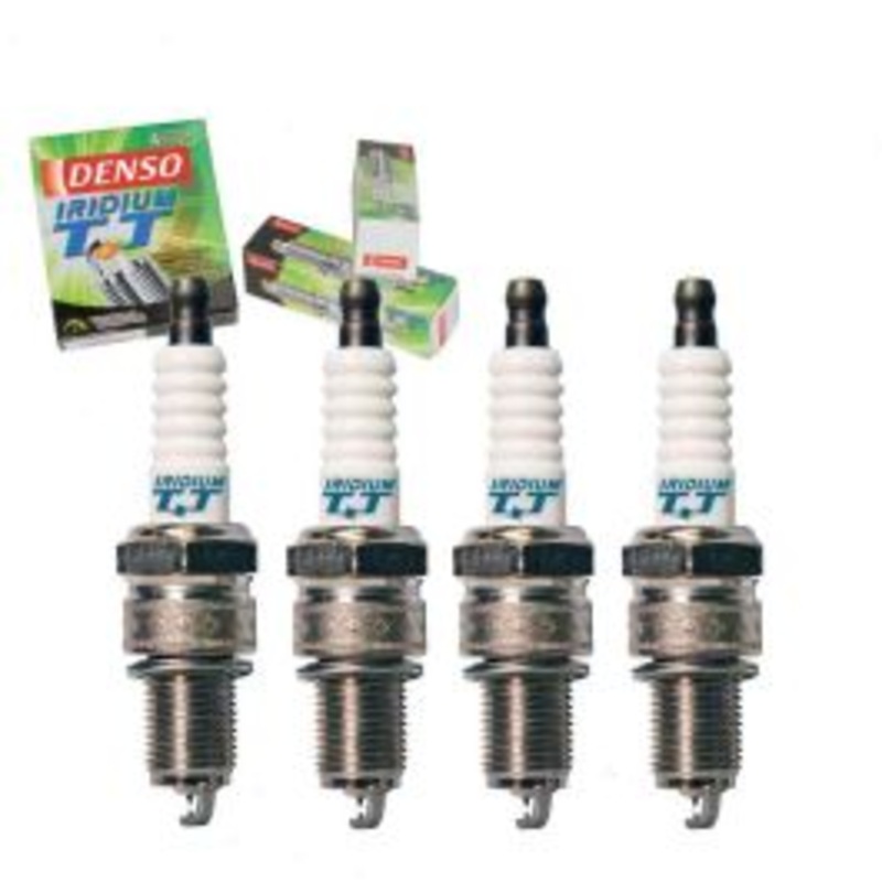 4 pc DENSO Iridium TT Spark Plugs for 1985-1988 Plymouth Caravelle 2.2L 2.5L 2.6L L4