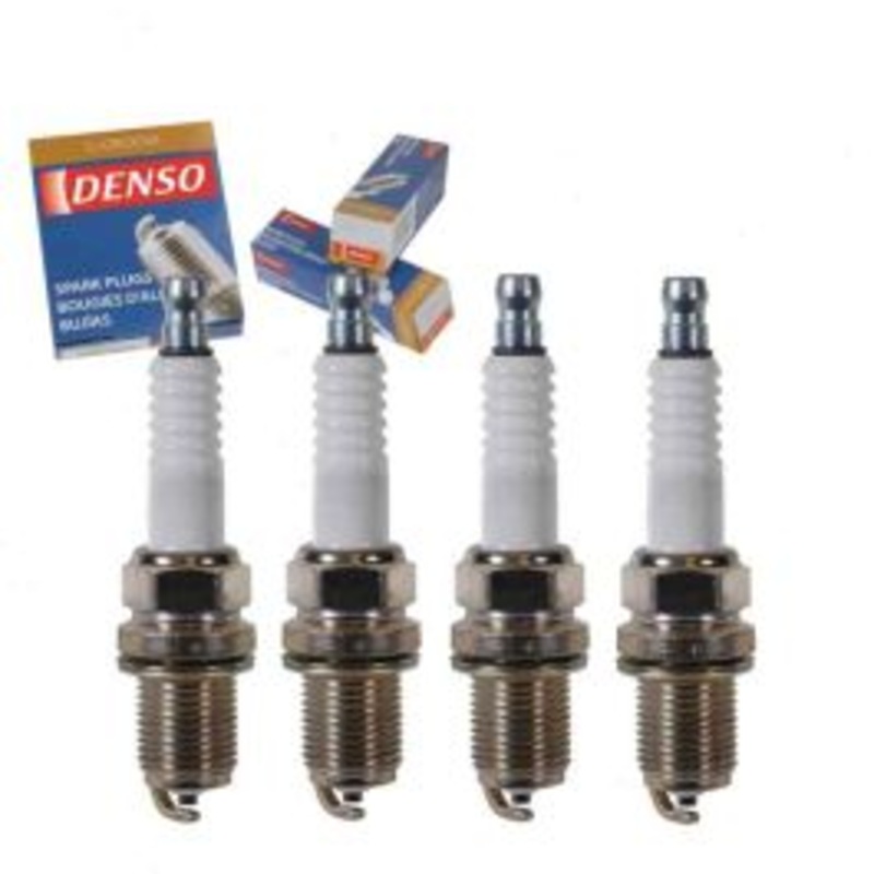 4 pc DENSO Standard U-Groove Spark Plugs for 1988-1989 Mazda 323 1.6L L4