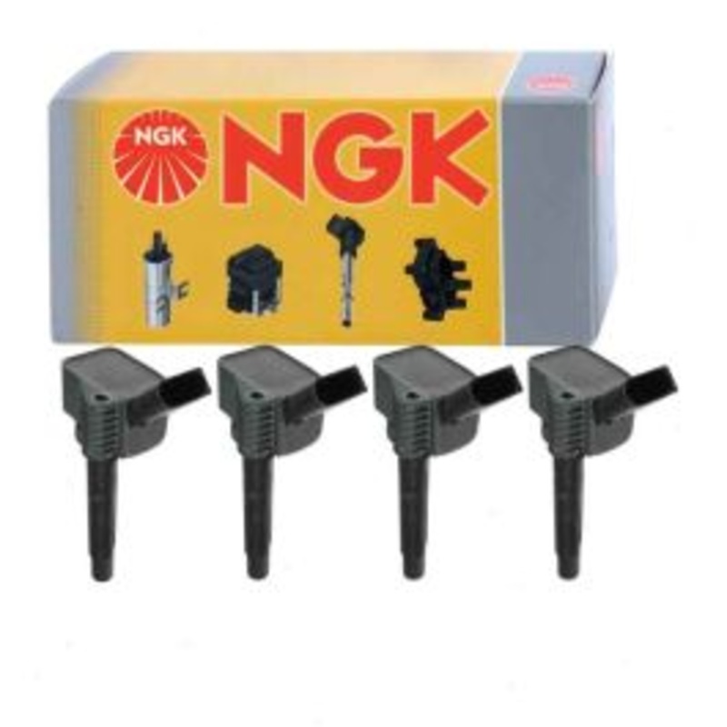 4 pc NGK Ignition Coils for 2013-2018 Volkswagen Jetta 1.8L 2.0L L4