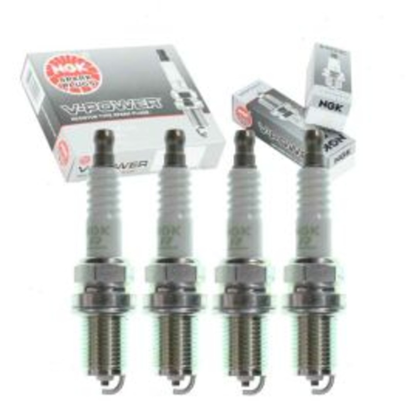 4 pc NGK V-Power Spark Plugs for 1989-1998 Chevrolet Tracker 1.6L L4