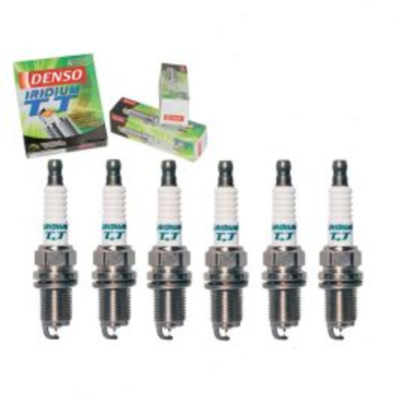 6 pc DENSO Iridium TT Spark Plugs for 1989-2002 Toyota 4Runner 3.0L 3.4L V6