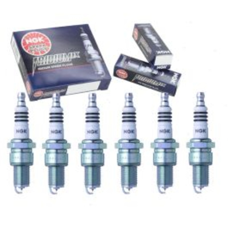 6 pc NGK Iridium IX Spark Plugs for 1967-1970 American Motors Rebel 3.3L 3.8L L6
