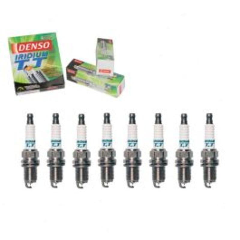 8 pc DENSO Iridium TT Spark Plugs for 2004-2005 BMW 545i 4.4L V8