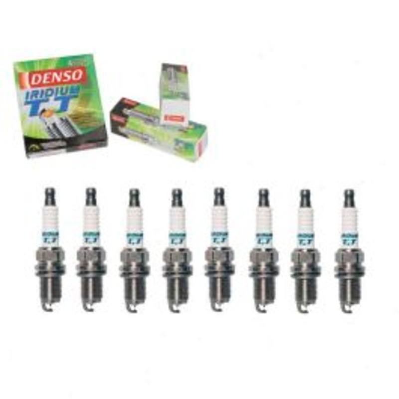 8 pc DENSO Iridium TT Spark Plugs for 2009-2010 Jaguar XF 4.2L V8