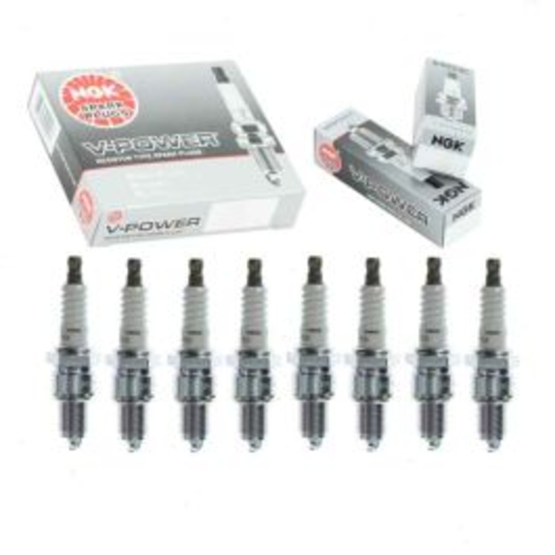 8 pc NGK V-Power Spark Plugs for 1965-1978 Plymouth Fury 4.5L 5.2L 5.9L V8