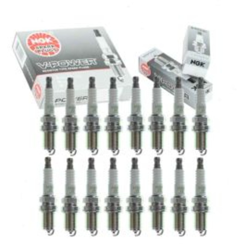 16 pc NGK V-Power Spark Plugs for 1999-2006 Mercedes-Benz SL500 5.0L V8