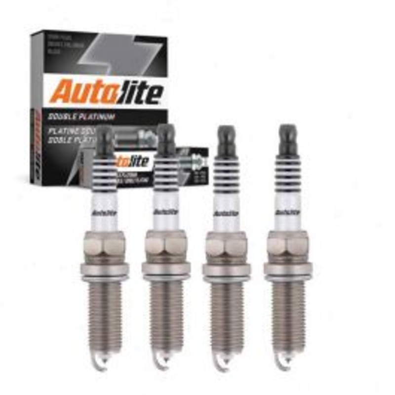 4 pc Autolite Double Platinum Spark Plug for 2007-2019 Nissan Sentra 1.8L