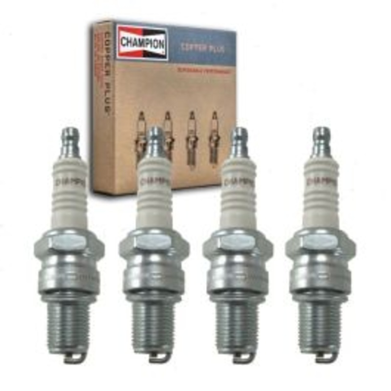 4 pc Champion Copper Plus Spark Plugs for 1954-1957 Riley Pathfinder 2.4L L4