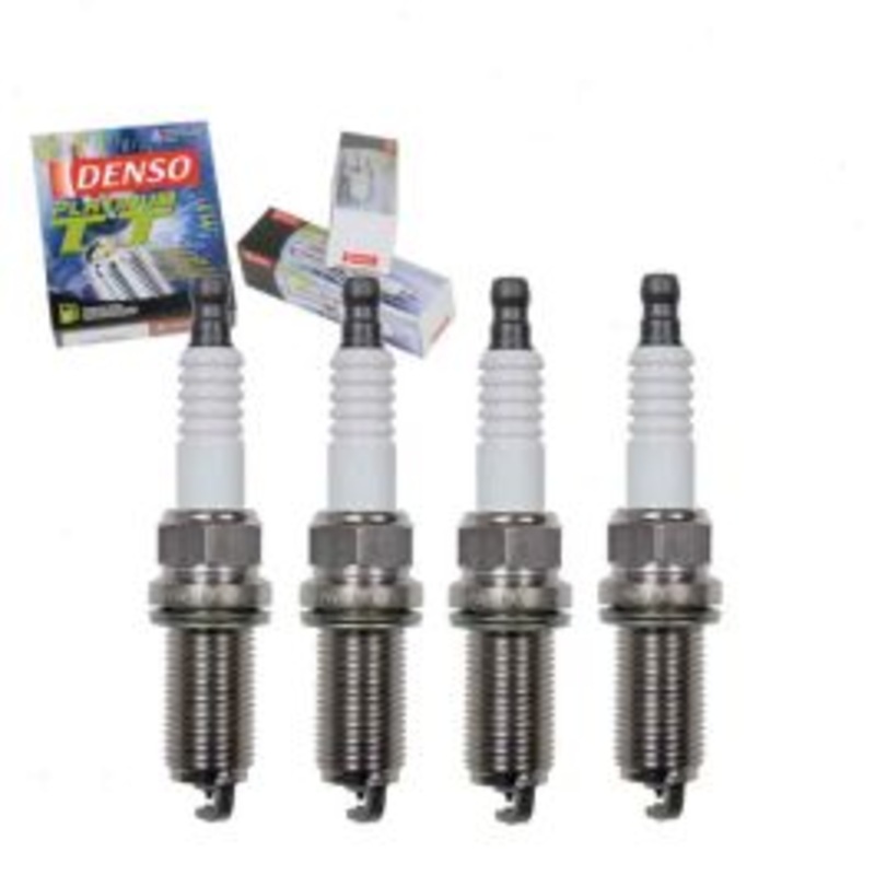 4 pc DENSO Platinum TT Spark Plugs for 2002-2006 Nissan Altima 2.5L L4