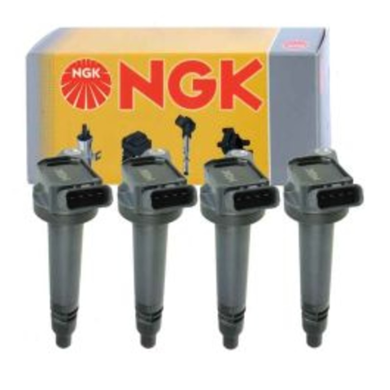 4 pc NGK Ignition Coils for 2009-2019 Toyota Highlander 2.7L L4