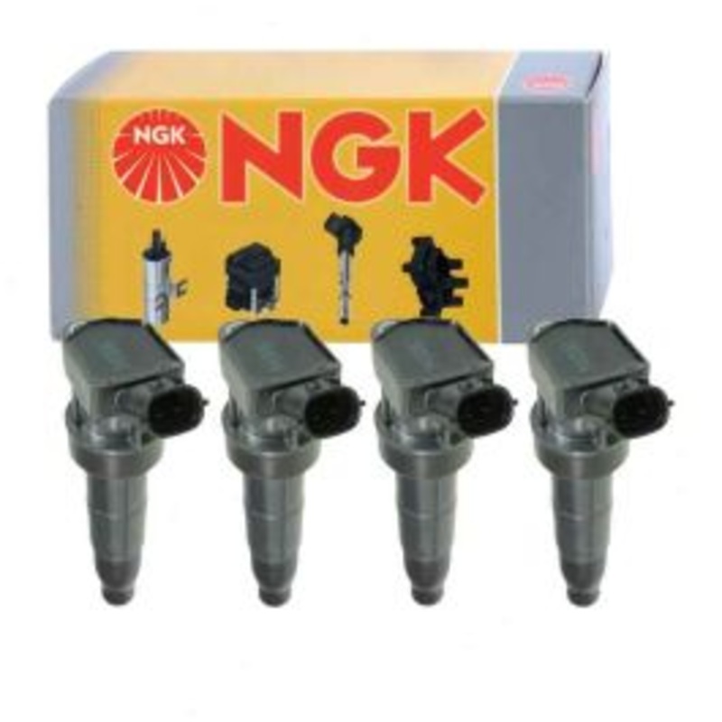 4 pc NGK Ignition Coils for 2011-2015 Kia Sportage 2.4L L4