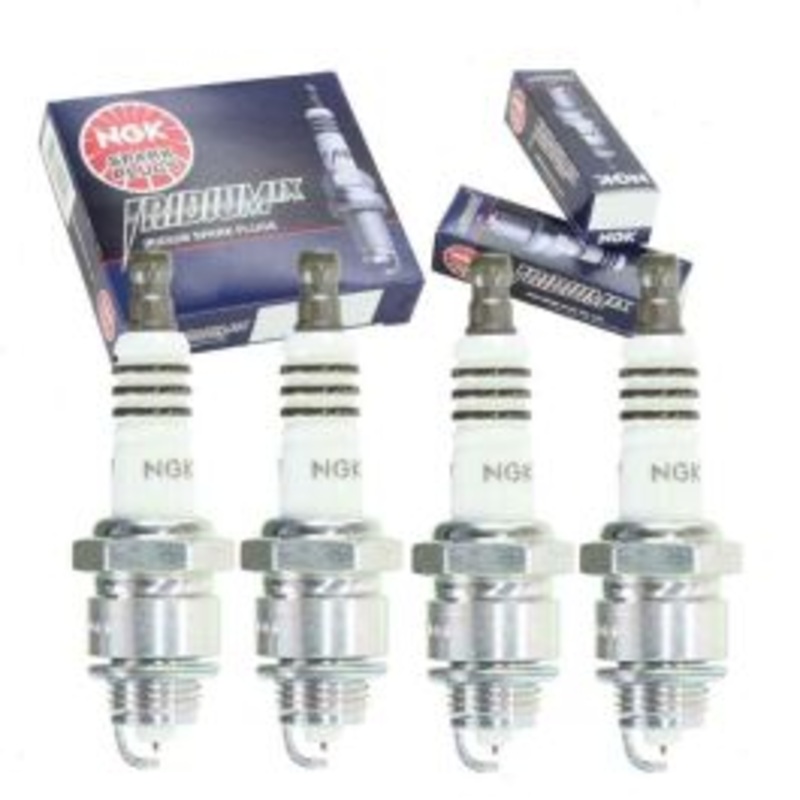 4 pc NGK Iridium IX Spark Plugs for 1971-1980 International Scout II 3.2L L4