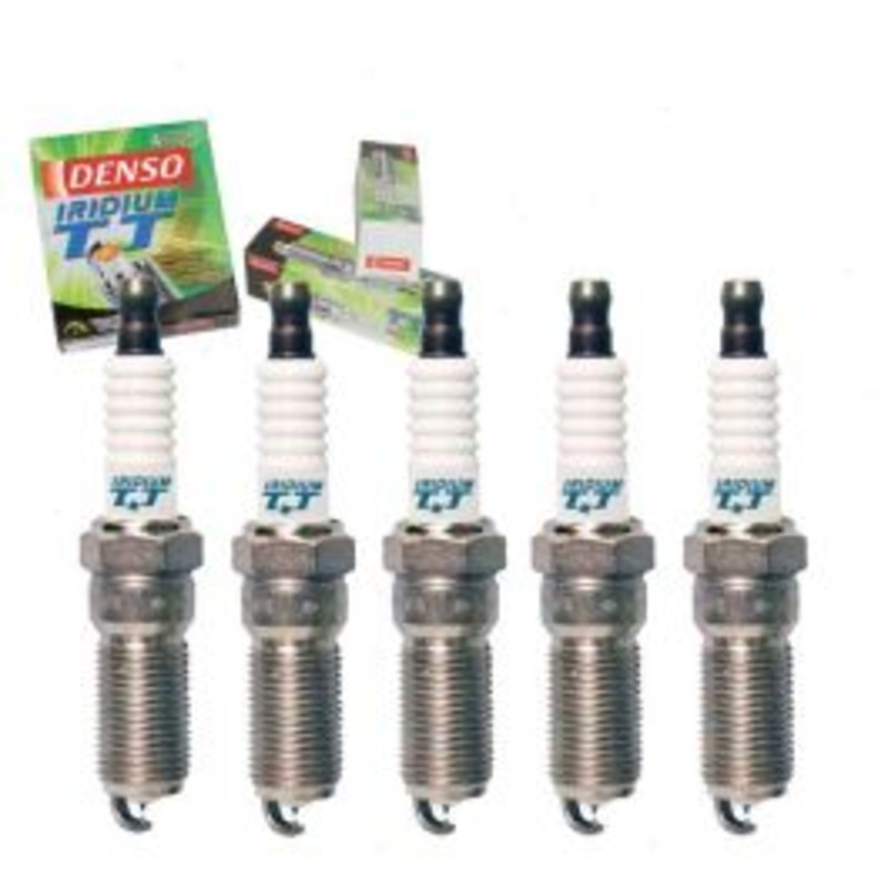 5 pc DENSO Iridium TT Spark Plugs for 2009-2010 Hummer H3T 3.7L L5