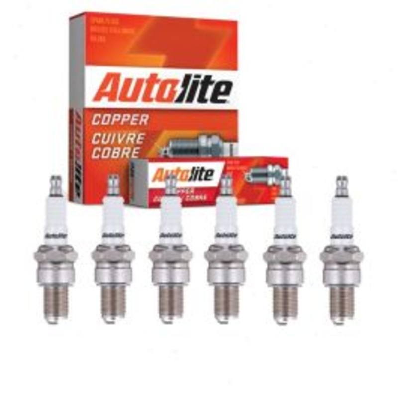 6 pc Autolite Copper Core Spark Plugs for 1950-1952 Austin Sheerline