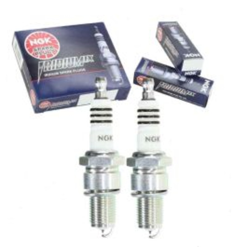 2 pc NGK Iridium IX Spark Plugs for 1969-1972 Honda 600 0.6L L2