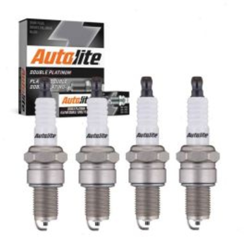 4 pc Autolite Double Platinum Spark Plug for 1973-1975 Austin Marina