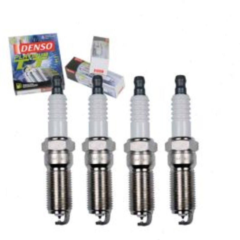 4 pc DENSO Platinum TT Spark Plugs for 1995-2000 Mercury Mystique 2.0L L4