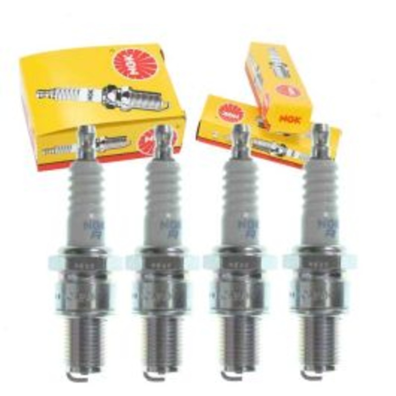 4 pc NGK Standard Spark Plugs for 1970-1971 Morris Minor 1.1L L4