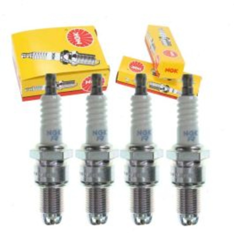 4 pc NGK Standard Spark Plugs for 1995-1998 Eagle Talon 2.0L L4