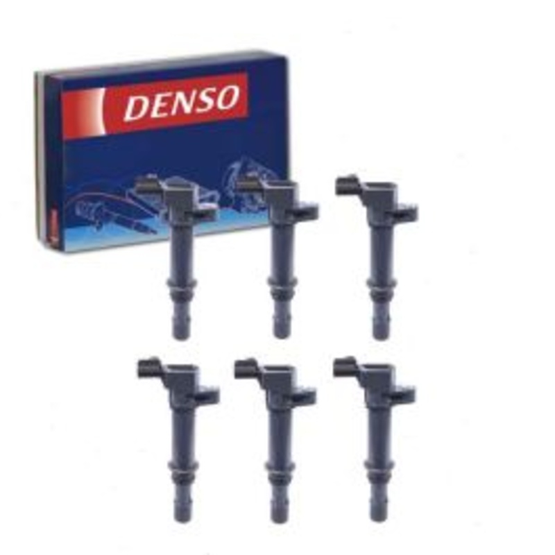 6 pc DENSO Direct Ignition Coils for 2007-2008 Dodge Nitro 3.7L V6