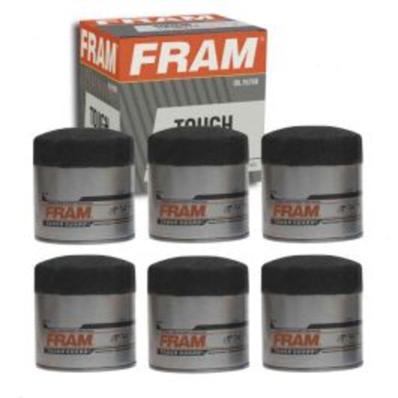 6 pc FRAM Tough Guard TG2 Engine Oil Filters