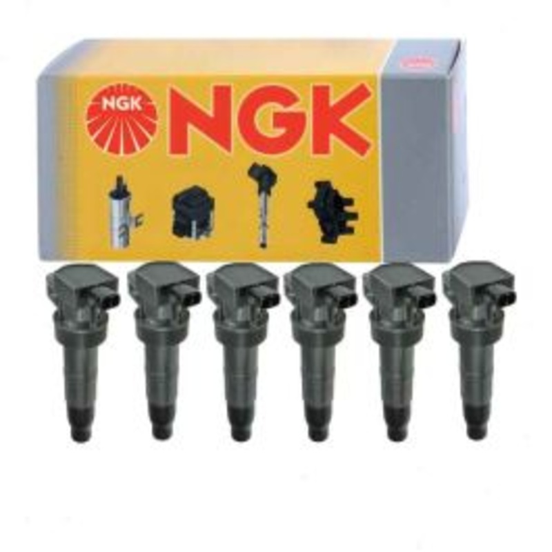 6 pc NGK Ignition Coils for 2015-2017 Kia K900 3.8L V6