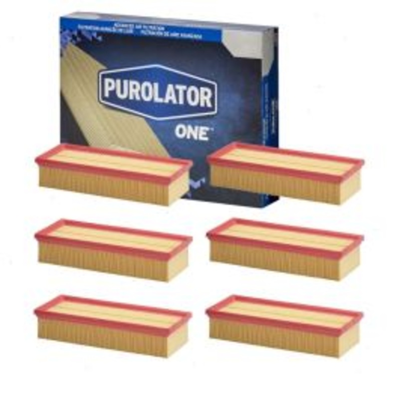 6 pc Purolator ONE A14622 Air Filters