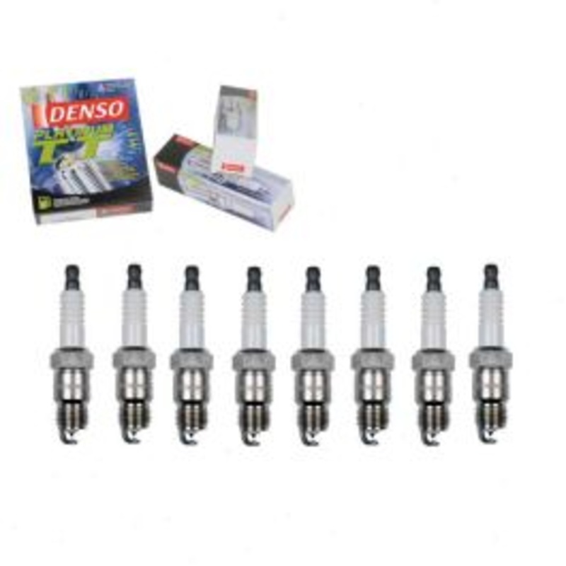8 pc DENSO Platinum TT Spark Plugs for 1975 Oldsmobile 98 6.6L V8