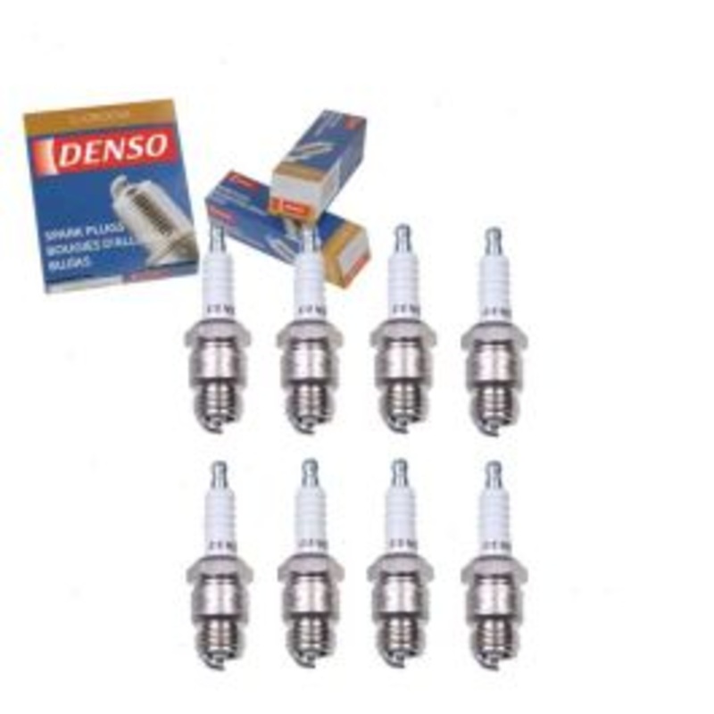 8 pc DENSO Standard U-Groove Spark Plugs for 1959-1973 Ford Country Squire 4.7L 5.0L 5.8L 7.0L V8