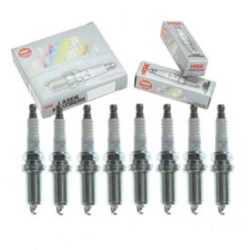 8 pc NGK Laser Platinum Exhaust Side Spark Plugs for 2011 Ram Dakota 4.7L V8