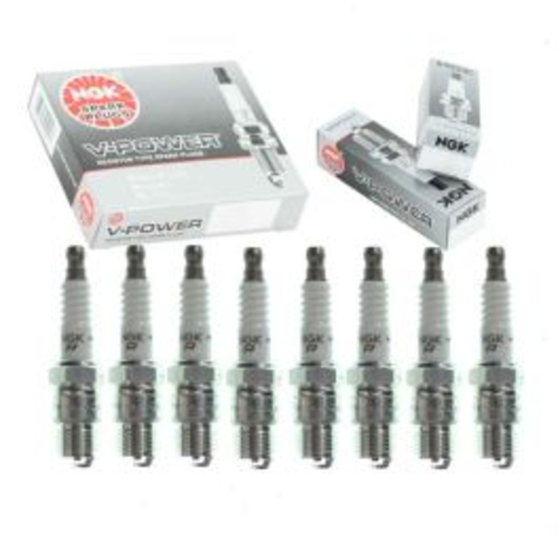8 pc NGK V-Power 7052 YR5 Spark Plugs