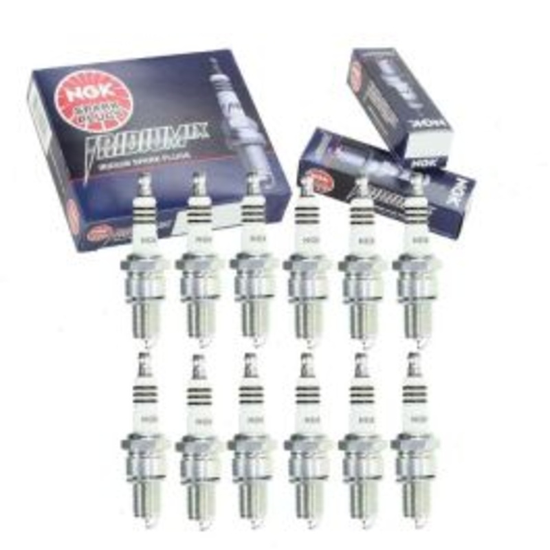12 pc NGK Iridium IX Spark Plugs for 1971-1974 Jaguar XKE 5.3L V12