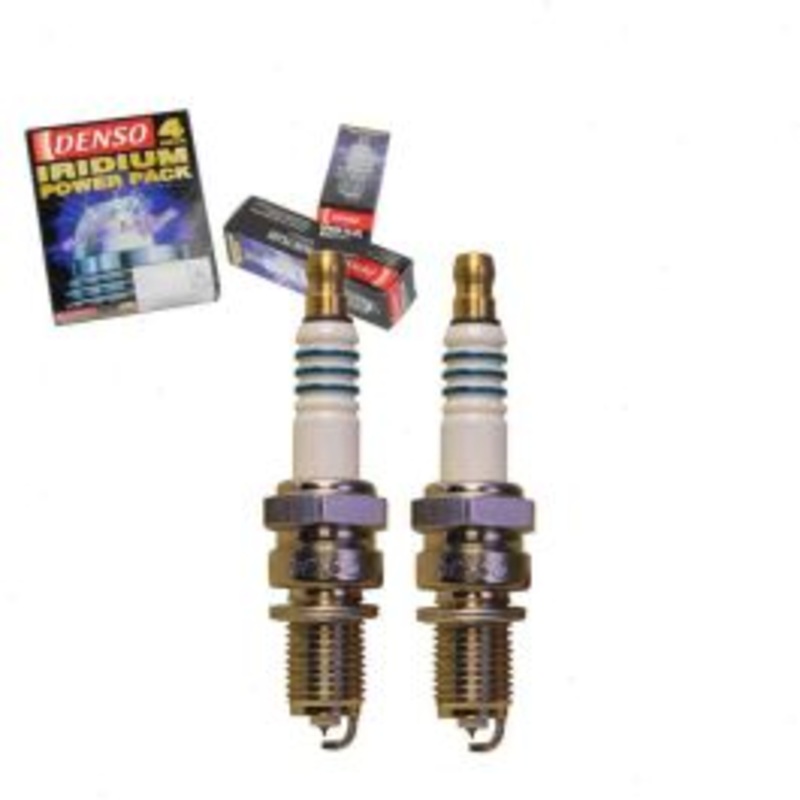 2 pc DENSO Iridium Power 5377 IX27B Spark Plugs