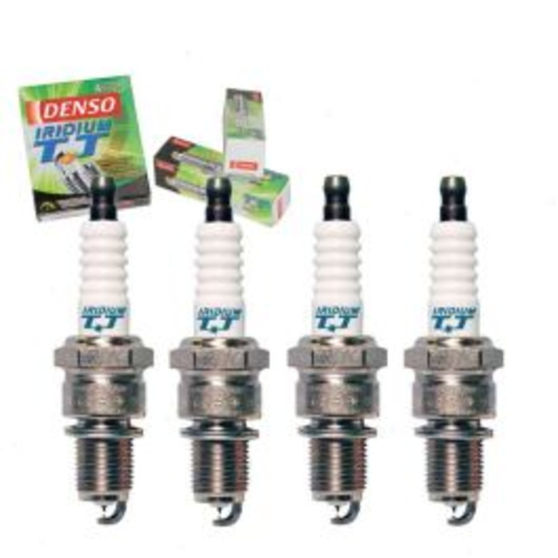 4 pc DENSO Iridium TT Spark Plugs for 1963-1981 MG MGB 1.8L L4