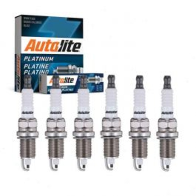6 pc Autolite Platinum Spark Plug for 1991-1992 Jeep Comanche 4.0L L6